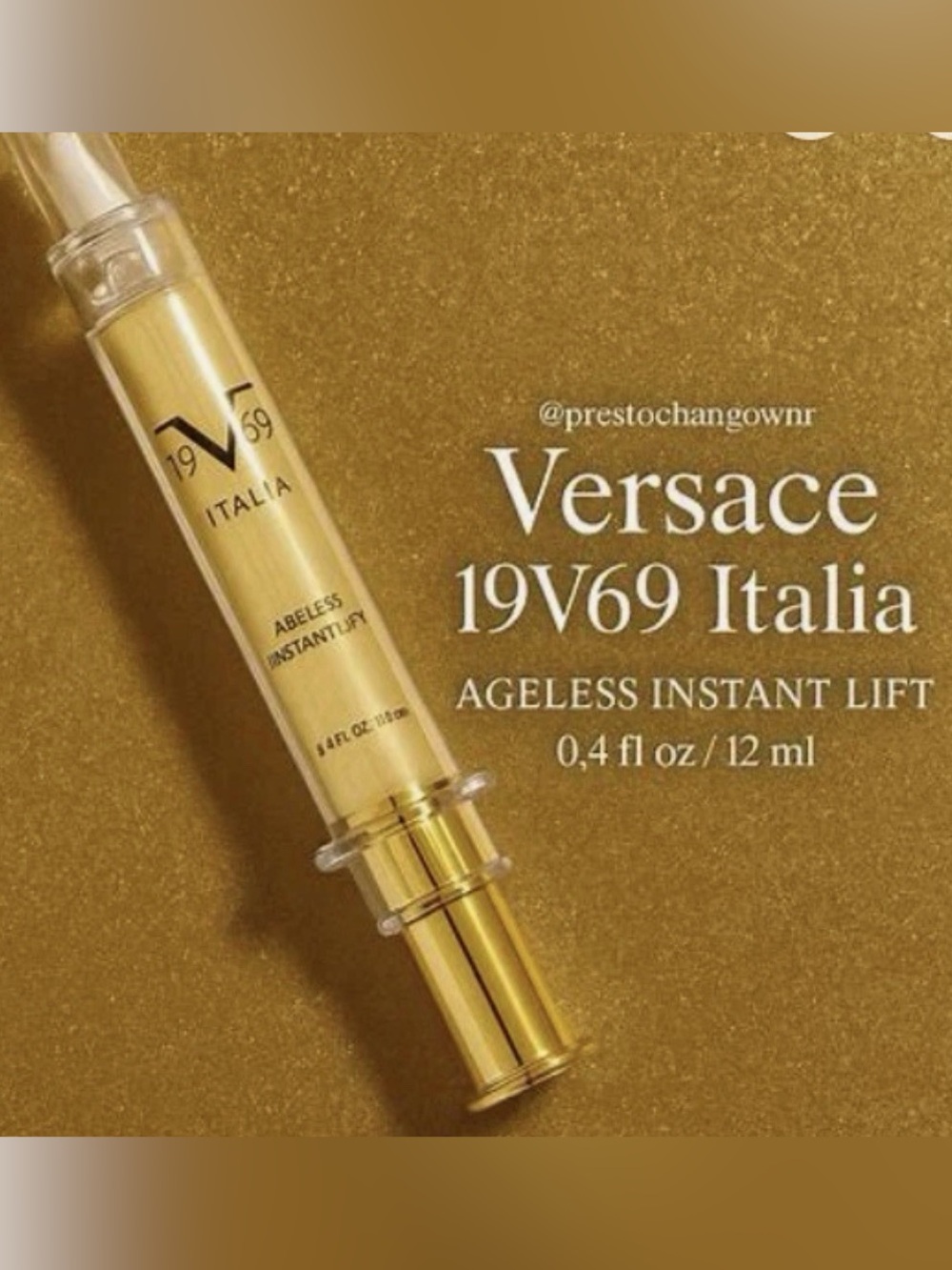 Versace 19V69 Italia 24K Gold Rapid Lift
